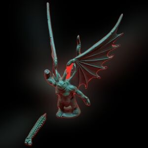 Ral Partha Planescapes Pit Fiend 1995 11-648 RARE VINTAGE OOP